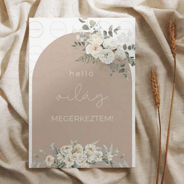 Mérföldkő Kártya - Virágok Kollekció